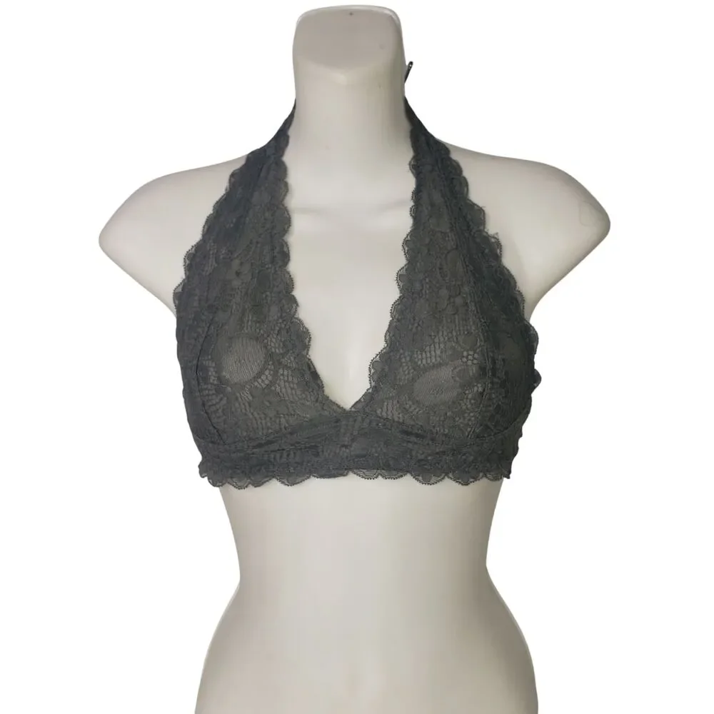 INTIMATELY FREE Free People Bralette Gray Womens Size Medium